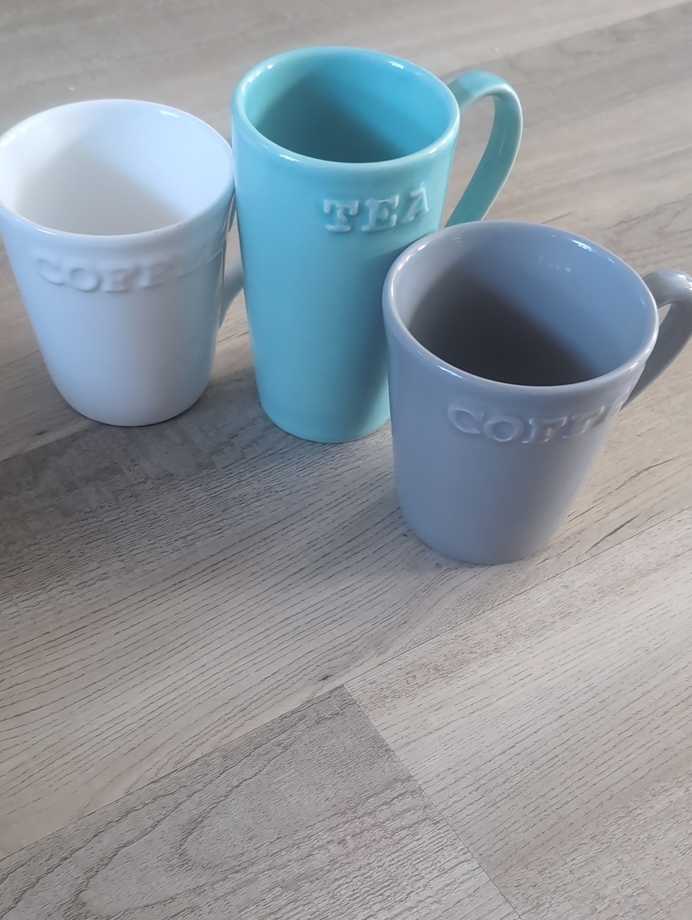 Primagera Portugal Ceramic Farmhouse Mug Set (3) - Coffee & Tea 🌟